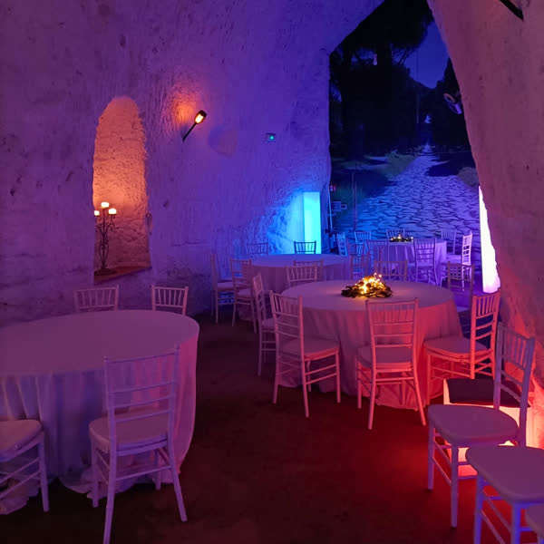 Domus San Sebastiano, grotte romane per eventi Roma